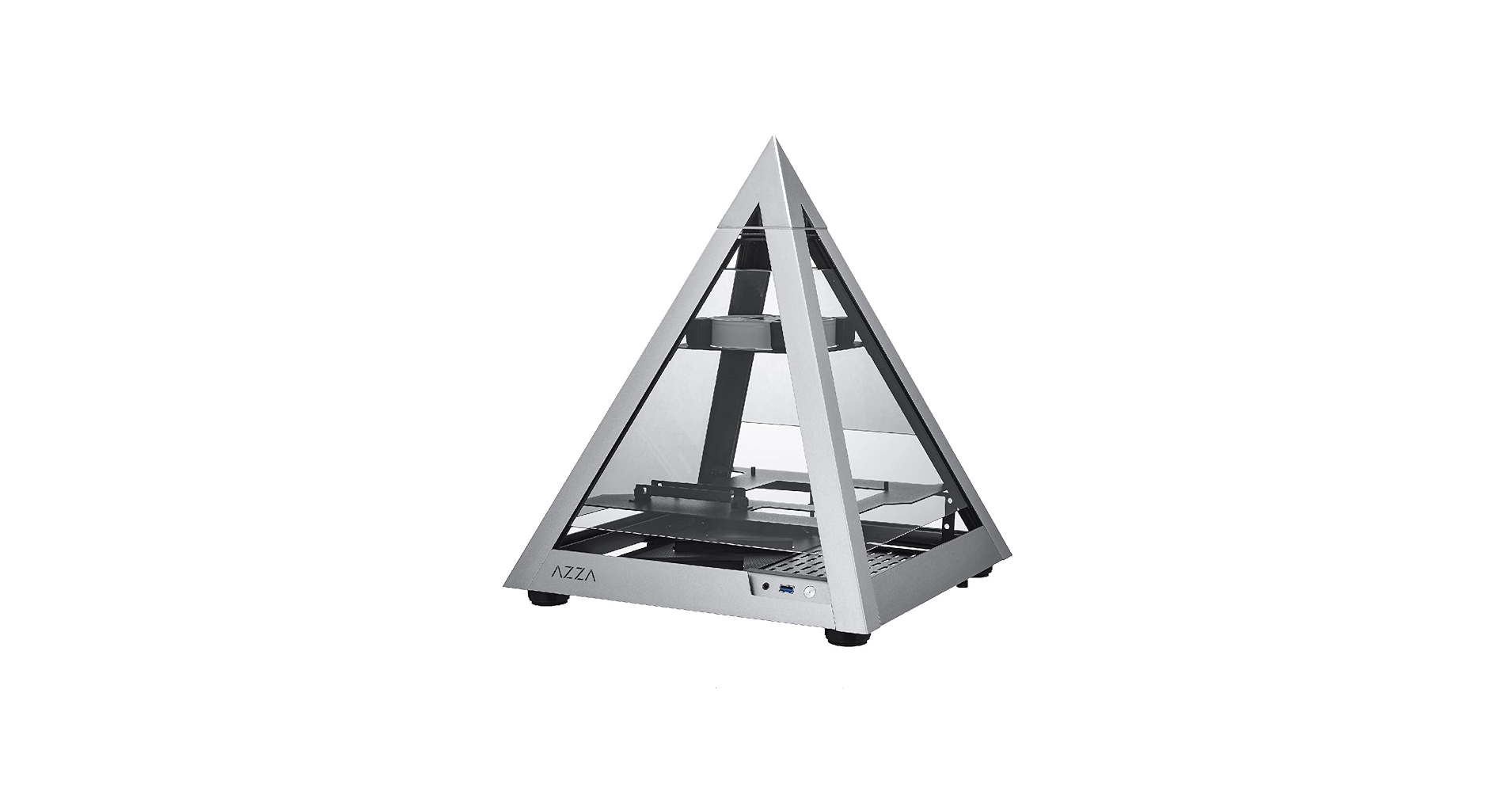 Amazon.com: AZZA CSAZ-806 Pyramid MINI mid Tower Case : Video Games